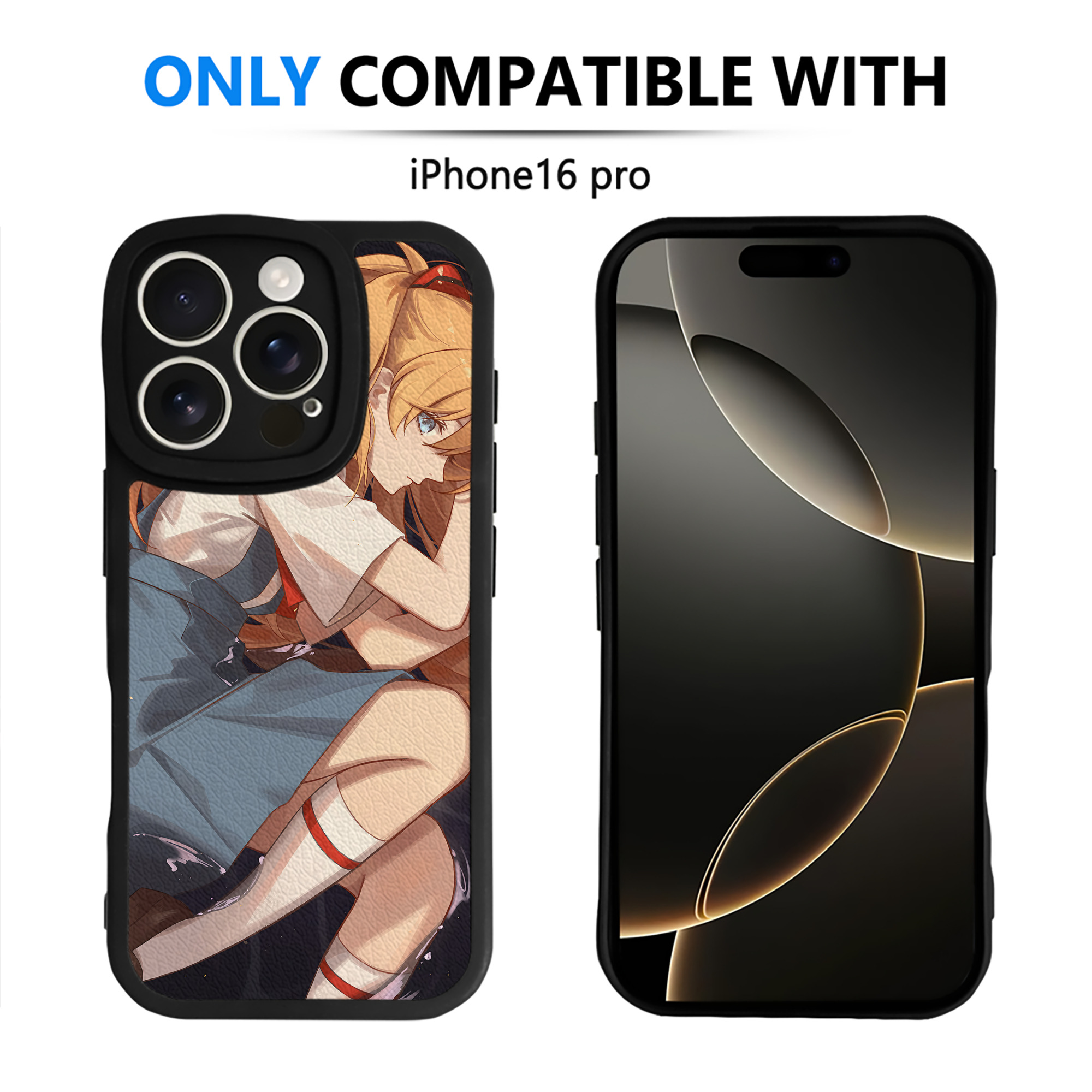 （画像用） EVA 新世紀エヴァンゲリオン 【iPhone 16シリーズ対応】シリコンスマホケース（レザー調） 材質：シリコン